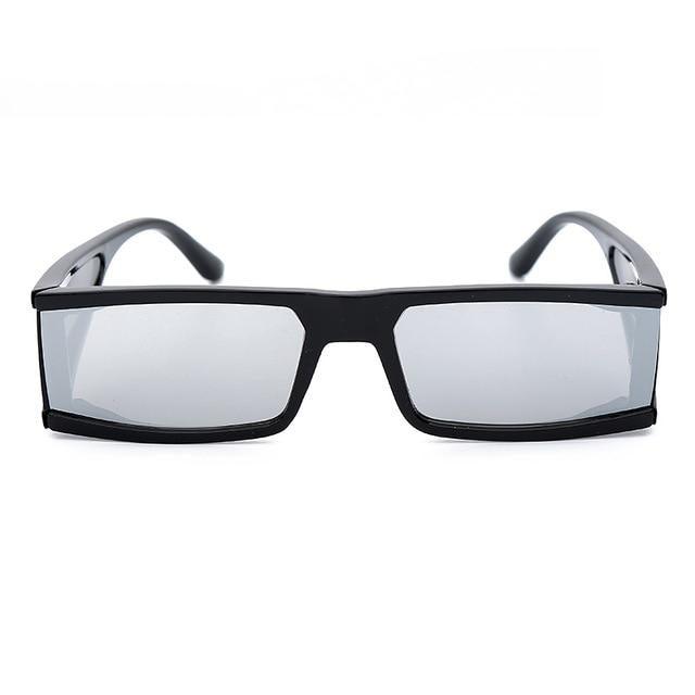 New Fashion Rectangle Small Sunglasses For Women Luxury Style Mirror Black Clear Lens Retro Colourful Lens Frames Elegant Summer Design Stevvex