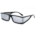 New Fashion Rectangle Small Sunglasses For Women Luxury Style Mirror Black Clear Lens Retro Colourful Lens Frames Elegant Summer Design Stevvex