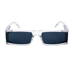New Fashion Rectangle Small Sunglasses For Women Luxury Style Mirror Black Clear Lens Retro Colourful Lens Frames Elegant Summer Design Stevvex
