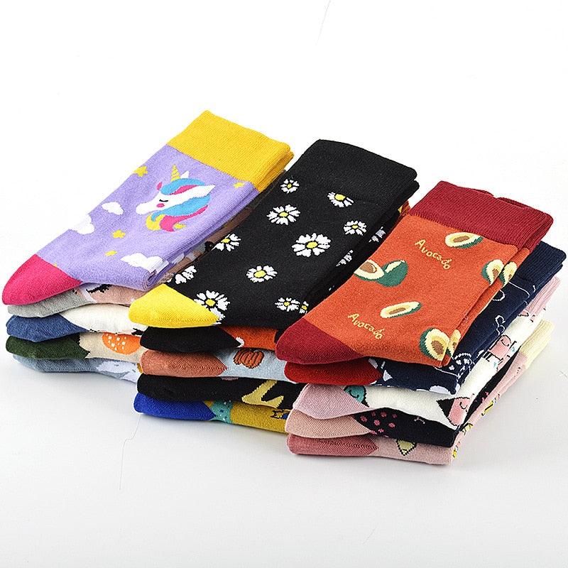 New Fashion Socks Shark Dinosaur Tiger Bear Dog Pattern Long Tube Happy Novelty Skateboarding Cycling Leisure Fun Unisex Crew Socks For Men And Women Stevvex