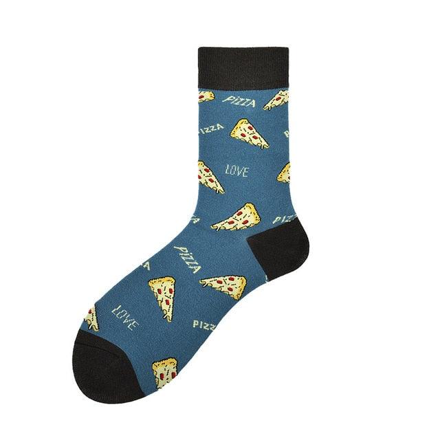 New Fashion Socks Shark Dinosaur Tiger Bear Dog Pattern Long Tube Happy Novelty Skateboarding Cycling Leisure Fun Unisex Crew Socks For Men And Women Stevvex