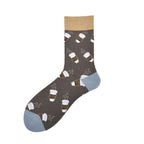 New Fashion Socks Shark Dinosaur Tiger Bear Dog Pattern Long Tube Happy Novelty Skateboarding Cycling Leisure Fun Unisex Crew Socks For Men And Women Stevvex