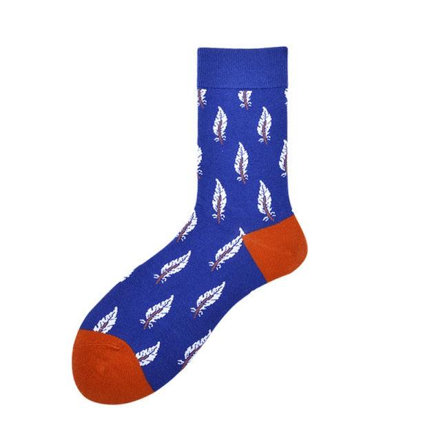 New Fashion Socks Shark Dinosaur Tiger Bear Dog Pattern Long Tube Happy Novelty Skateboarding Cycling Leisure Fun Unisex Crew Socks For Men And Women Stevvex