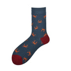 New Fashion Socks Shark Dinosaur Tiger Bear Dog Pattern Long Tube Happy Novelty Skateboarding Cycling Leisure Fun Unisex Crew Socks For Men And Women Stevvex