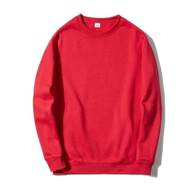 New Fashion Solid Sweatshirts Autumn Winter Warm Fleece Sweatshirt Fashion Women Solid Sweatshirts Autumn Women Tops Couple Hip Hop Pullover Stevvex