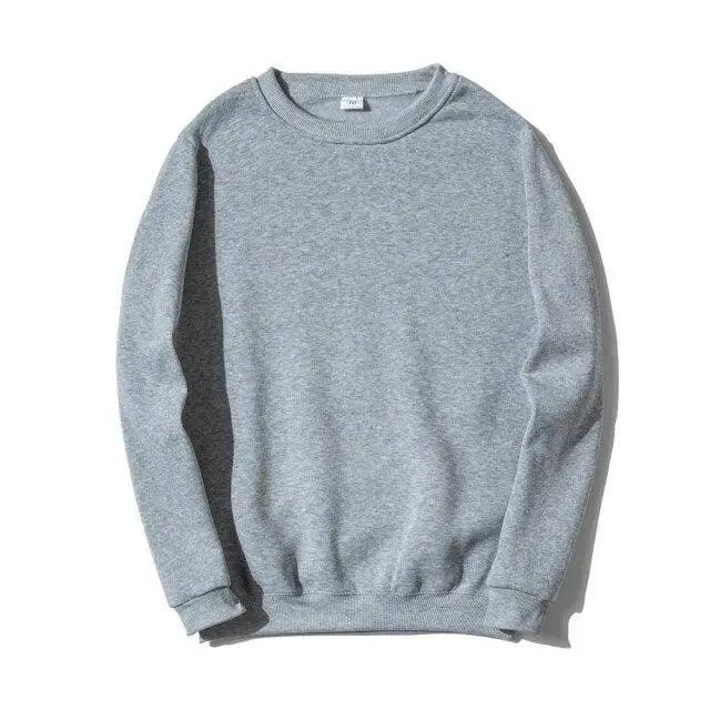 New Fashion Solid Sweatshirts Autumn Winter Warm Fleece Sweatshirt Fashion Women Solid Sweatshirts Autumn Women Tops Couple Hip Hop Pullover Stevvex