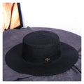New Fashion Straw Hat Outdoor Leisure Sun Hat Women's Sun Hats UV Protection Large Wide Brim Hat Women Packable Sun Hat for Women Straw Hats Summer Beach Hat Ladies Wild Hats Straw Hat For Women Stevvex