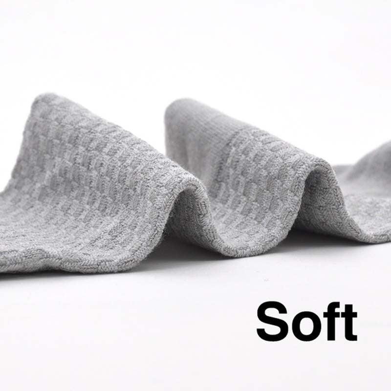 New Fashion Style Bamboo Fiber Socks Deodorant Sock High Tube Business Solid Breathable Men Women Elastic Socks Autumn Spring Socks For Men And Women Stevvex