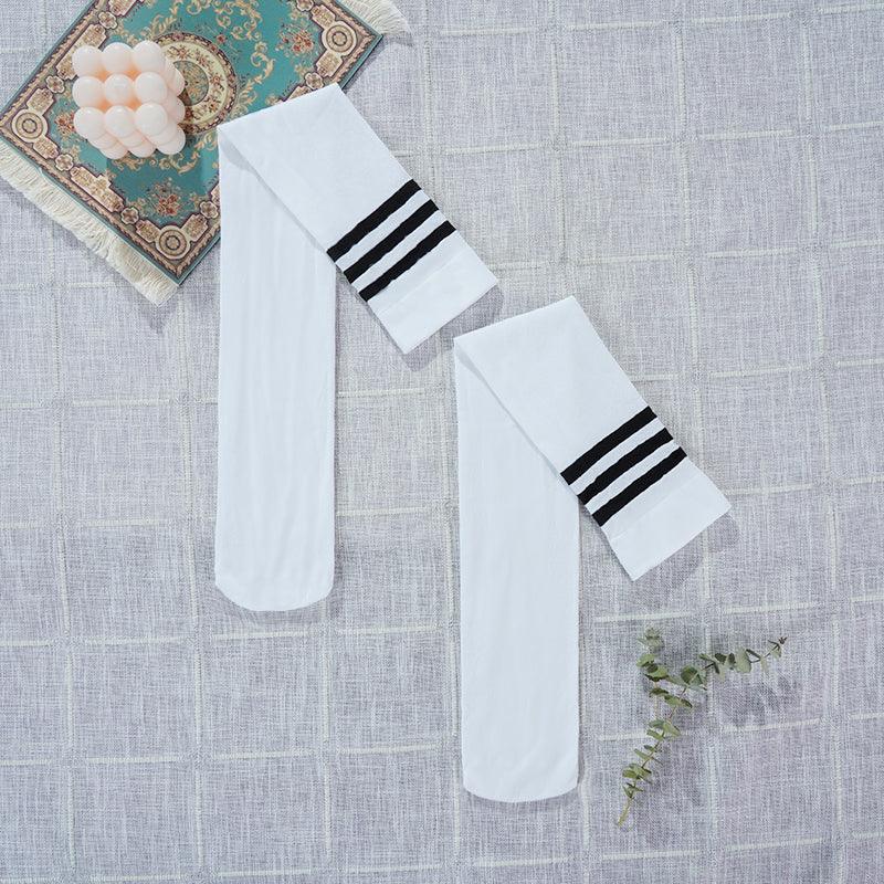 New Fashion Thigh High Stockings Solid Velvet Soft Flexible Over Knee Socks Tall Long Boot Stockings for Women Stevvex