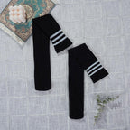 New Fashion Thigh High Stockings Solid Velvet Soft Flexible Over Knee Socks Tall Long Boot Stockings for Women Stevvex