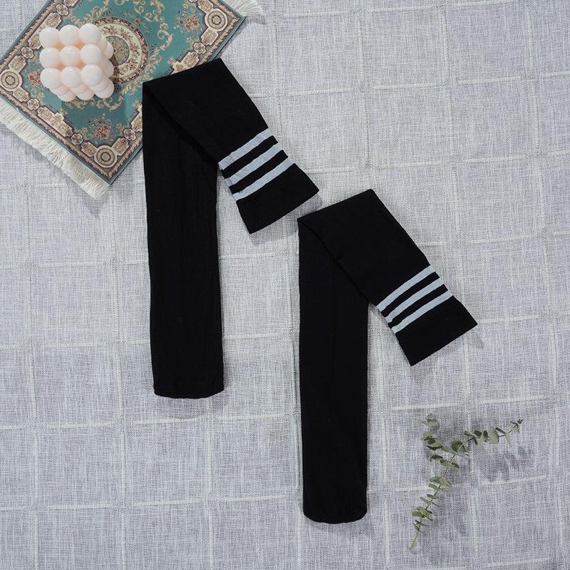New Fashion Thigh High Stockings Solid Velvet Soft Flexible Over Knee Socks Tall Long Boot Stockings for Women Stevvex