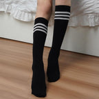 New Fashion Thigh High Stockings Solid Velvet Soft Flexible Over Knee Socks Tall Long Boot Stockings for Women Stevvex