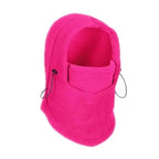 New Fashion Warm Cap Winter Men Women Hats Thermal Fleece Hat Hooded Neck Warmer Hiking Scarves Stevvex