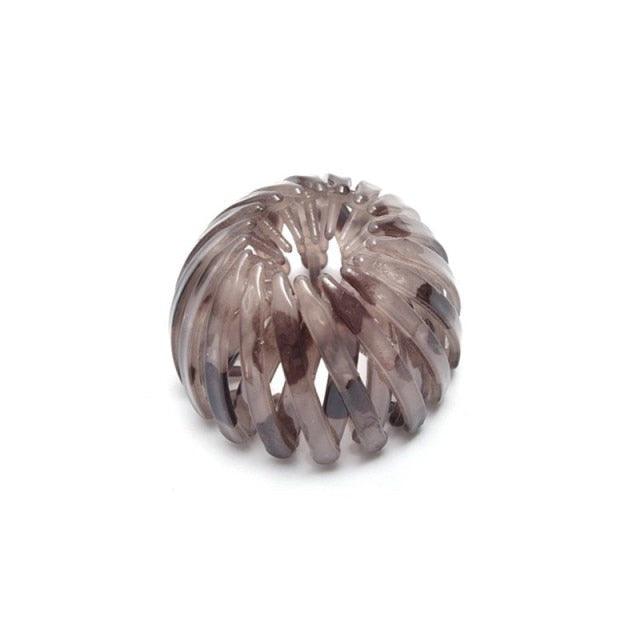 New Fashion Women Bun Hair Claw Horsetail Buckle Hair Clip Bird Nest Expanding Hair Accessories Female Ponytail Hair Accessories For Women Stevvex