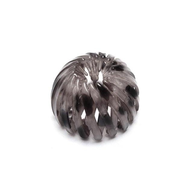 New Fashion Women Bun Hair Claw Horsetail Buckle Hair Clip Bird Nest Expanding Hair Accessories Female Ponytail Hair Accessories For Women Stevvex