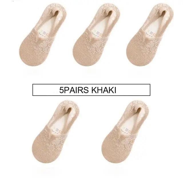 New Fashion Women Girls Spring Summer Socks Style Lace Flower Short Sock Breathable Invisible Ankle Socks Lace Socks for Women Ankle ,Knit Cotton Socks, Cute Ankle Lace Ruffled Socks for Women Warm Non-Slip Thick Lace Floor Socks Stevvex