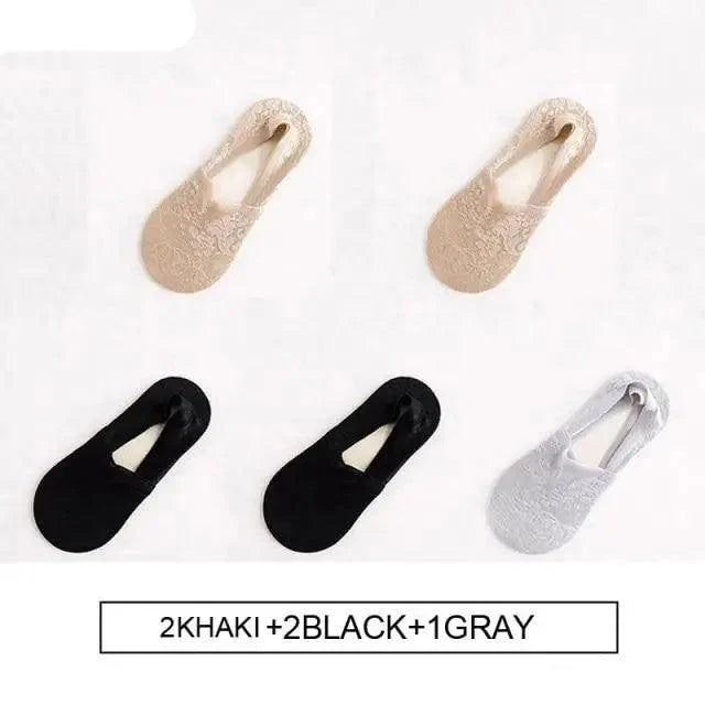 New Fashion Women Girls Spring Summer Socks Style Lace Flower Short Sock Breathable Invisible Ankle Socks Lace Socks for Women Ankle ,Knit Cotton Socks, Cute Ankle Lace Ruffled Socks for Women Warm Non-Slip Thick Lace Floor Socks Stevvex