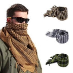 New Fashionable Men's Lightweight Square Outdoor Shawl Military Arab Tactical Desert Army Scarf Stevvex