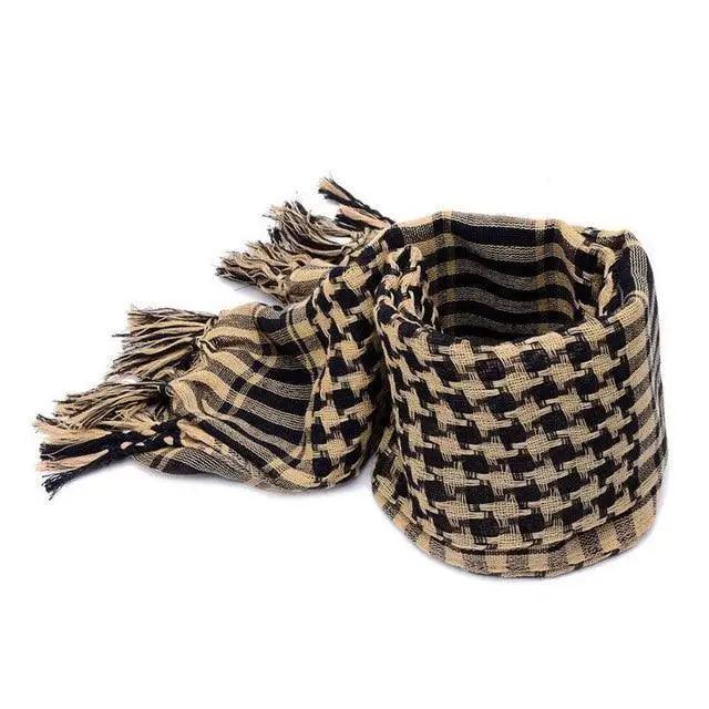 New Fashionable Men's Lightweight Square Outdoor Shawl Military Arab Tactical Desert Army Scarf Stevvex