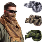 New Fashionable Men's Lightweight Square Outdoor Shawl Military Arab Tactical Desert Army Scarf Stevvex