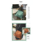 New Fashionable Scrub Women Bucket Bag Vintage Tassel Messenger Bag High Quality Shoulder Bag Simple Crossbody Bag For Females Stevvex