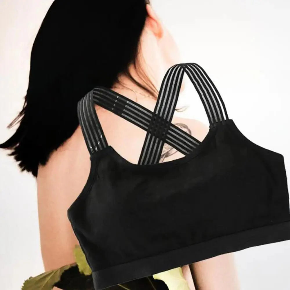 New Fashionable Seamless Sports Bra Women Fitness Top Gym Yoga Bra Shockproof Push Up Sport Bra Running Yoga Gym Crop Top Breathable Workout Bra Stevvex