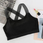 New Fashionable Seamless Sports Bra Women Fitness Top Gym Yoga Bra Shockproof Push Up Sport Bra Running Yoga Gym Crop Top Breathable Workout Bra Stevvex