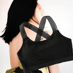 New Fashionable Seamless Sports Bra Women Fitness Top Gym Yoga Bra Shockproof Push Up Sport Bra Running Yoga Gym Crop Top Breathable Workout Bra Stevvex