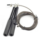 New Fitness Jump Ropes Heavy Steel Wire Speed Jump Rope Weighted Skipping Rope With 360 Degree Ball Bearing And Aluminum Alloy Non-Slip Handle Rope For Training Fitness Home Exercises Stevvex
