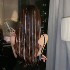 New Flashing Diamond Chain Hairpin Braided Hair Headdress Tassel Hairpin High Sense Temperament Dirty Braided Hairband Gorgeous Hair Accessories For Women