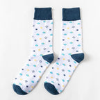 New Funny Women Fashion Harajuku Colorful Socks Cute Art Egg Series Personality Cotton Female socks Novelty Cotton Socks For Men And Women Stevvex