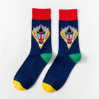 New Funny Women Fashion Harajuku Colorful Socks Cute Art Egg Series Personality Cotton Female socks Novelty Cotton Socks For Men And Women Stevvex