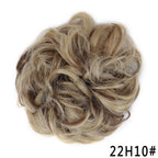 New Girl's Synthetic Chignon Red Pink Purple Blue Green Curly Messy Bun Kids Donut Roller Hair Bun Heat Resistant Fake Hair Wigs For Black Women Cosplay Wigs For Women Stevvex
