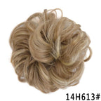 New Girl's Synthetic Chignon Red Pink Purple Blue Green Curly Messy Bun Kids Donut Roller Hair Bun Heat Resistant Fake Hair Wigs For Black Women Cosplay Wigs For Women Stevvex