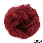 New Girl's Synthetic Chignon Red Pink Purple Blue Green Curly Messy Bun Kids Donut Roller Hair Bun Heat Resistant Fake Hair Wigs For Black Women Cosplay Wigs For Women Stevvex
