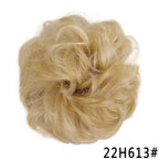 New Girl's Synthetic Chignon Red Pink Purple Blue Green Curly Messy Bun Kids Donut Roller Hair Bun Heat Resistant Fake Hair Wigs For Black Women Cosplay Wigs For Women Stevvex