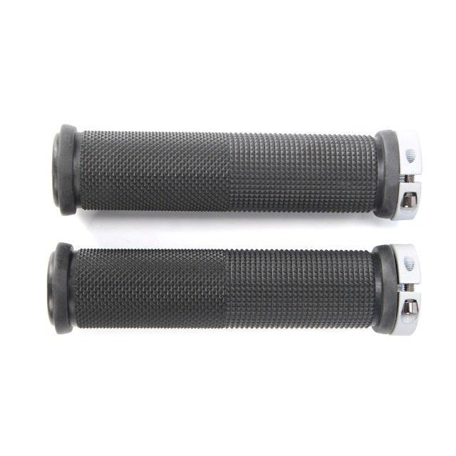 New Handlebar Cover Grips Rubber Soft Anti-Skid Cycling Bike Grips Mountain Road Bike Lock On Handle End Grips Handlebar Lockable Mountain Antiskid Shockproof Aluminum Alloy Locking Ring Comfy Soft TPR Rubber Handlebar Stevvex