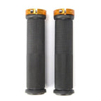 New Handlebar Cover Grips Rubber Soft Anti-Skid Cycling Bike Grips Mountain Road Bike Lock On Handle End Grips Handlebar Lockable Mountain Antiskid Shockproof Aluminum Alloy Locking Ring Comfy Soft TPR Rubber Handlebar Stevvex