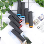 New Handlebar Cover Grips Rubber Soft Anti-Skid Cycling Bike Grips Mountain Road Bike Lock On Handle End Grips Handlebar Lockable Mountain Antiskid Shockproof Aluminum Alloy Locking Ring Comfy Soft TPR Rubber Handlebar Stevvex
