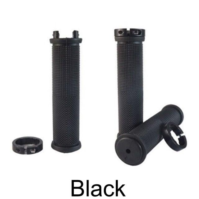 New Handlebar Cover Grips Rubber Soft Anti-Skid Cycling Bike Grips Mountain Road Bike Lock On Handle End Grips Handlebar Lockable Mountain Antiskid Shockproof Aluminum Alloy Locking Ring Comfy Soft TPR Rubber Handlebar Stevvex