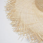 New Handmade Women Straw Sun Hats Large Wide Flat Top Wide Hat Beach Hat Lady Holiday Sun Protection Hat Girls Quality Natural Outdoor Sun Caps For Holiday Vintage Design Hat