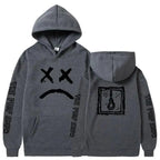 New Happy Cool Smiling Face Print Winter Fashion Couple Pullover Streetwear Sweatshirts Cute Aesthetic Print Classic Hoodies For Men Women Unisex Durable Comfortable Hoodies Stevvex