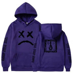 New Happy Cool Smiling Face Print Winter Fashion Couple Pullover Streetwear Sweatshirts Cute Aesthetic Print Classic Hoodies For Men Women Unisex Durable Comfortable Hoodies Stevvex