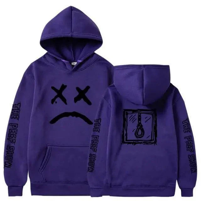 New Happy Cool Smiling Face Print Winter Fashion Couple Pullover Streetwear Sweatshirts Cute Aesthetic Print Classic Hoodies For Men Women Unisex Durable Comfortable Hoodies Stevvex