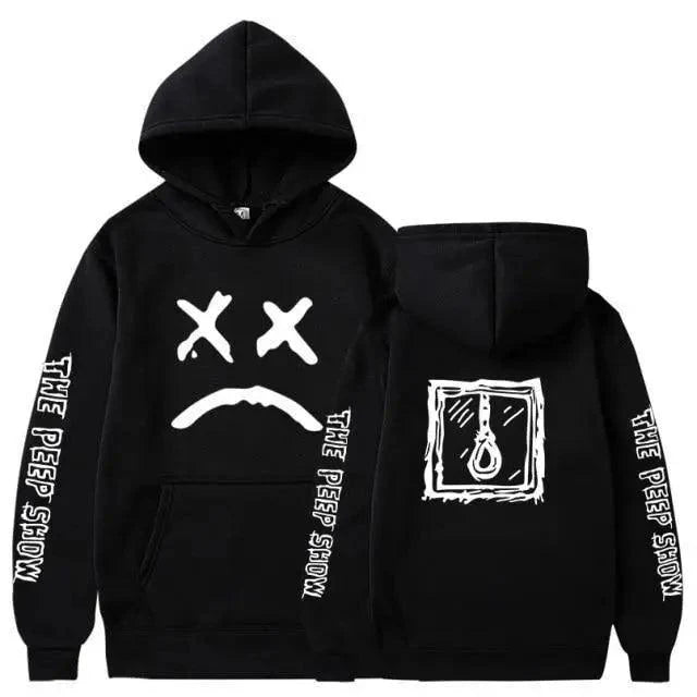 New Happy Cool Smiling Face Print Winter Fashion Couple Pullover Streetwear Sweatshirts Cute Aesthetic Print Classic Hoodies For Men Women Unisex Durable Comfortable Hoodies Stevvex