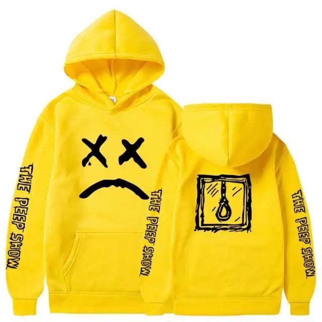 New Happy Cool Smiling Face Print Winter Fashion Couple Pullover Streetwear Sweatshirts Cute Aesthetic Print Classic Hoodies For Men Women Unisex Durable Comfortable Hoodies Stevvex
