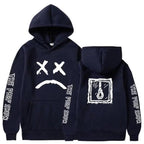 New Happy Cool Smiling Face Print Winter Fashion Couple Pullover Streetwear Sweatshirts Cute Aesthetic Print Classic Hoodies For Men Women Unisex Durable Comfortable Hoodies Stevvex