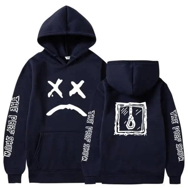 New Happy Cool Smiling Face Print Winter Fashion Couple Pullover Streetwear Sweatshirts Cute Aesthetic Print Classic Hoodies For Men Women Unisex Durable Comfortable Hoodies Stevvex