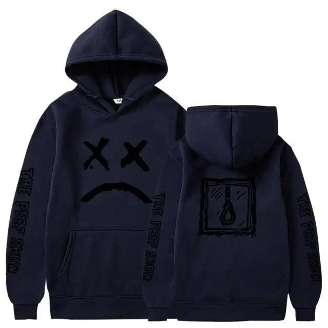 New Happy Cool Smiling Face Print Winter Fashion Couple Pullover Streetwear Sweatshirts Cute Aesthetic Print Classic Hoodies For Men Women Unisex Durable Comfortable Hoodies Stevvex