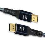 New HDR Resolution DisplayPort 2.0 Cable 16K 10K 80Gbps16K DisplayPort 2.0 Cable 10ft Supports 16K@60Hz 0K@60Hz  8K@60Hz 4K@165Hz 4K@144Hz 80Gbps Dynamic HDR  Adapter For Video PC Laptop TV Monitor Stevvex